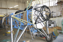 fuselage, cloison, train , bâti moteur