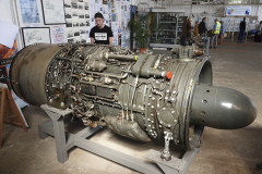 Réacteur Atar de 3.500 kg de poussée. Equipait les Vautours France
